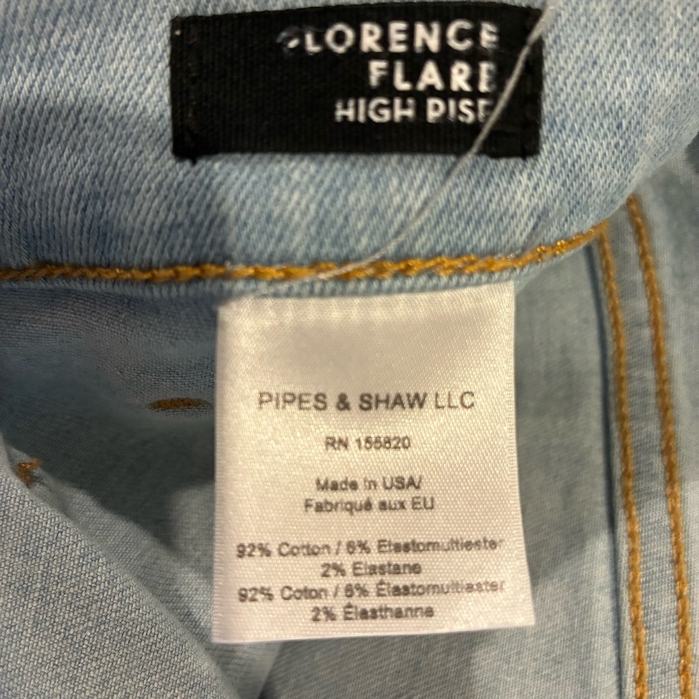 Veronica Beard Jeans Women’s 29 Aire Florence Flare High Rise LIKE NEW! - Picture 9 of 10